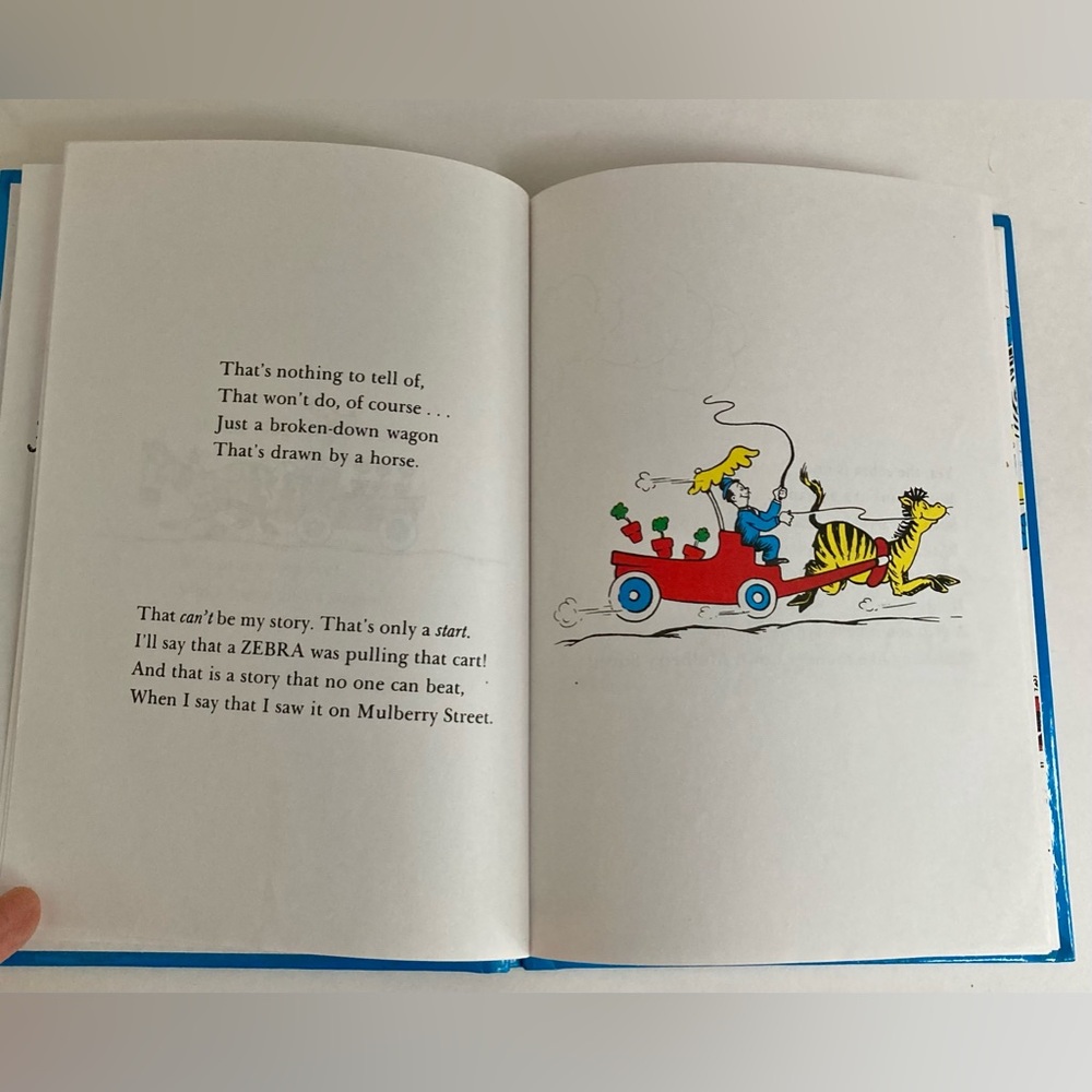 And To Think That I Saw It On Mulberry Street Book Dr Seuss Hardcover - Picture 7 of 9